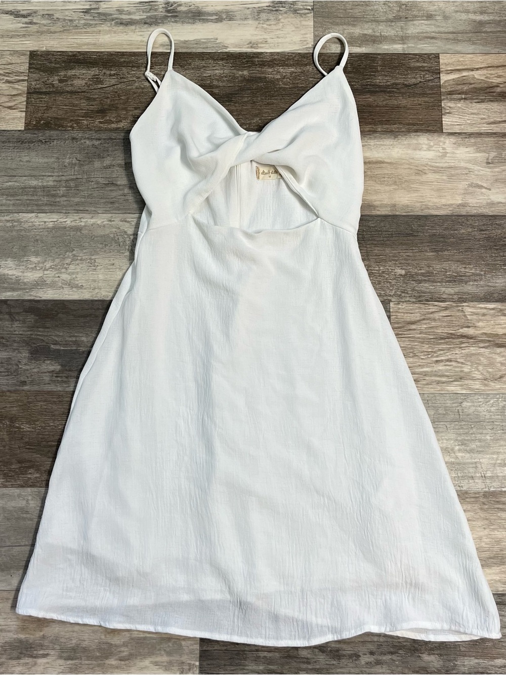 Altar’d State white cutout mini dress